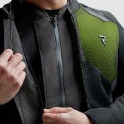 Kurtka Rebelhorn Jax Black/Fluo Yellow