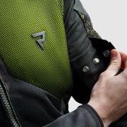 Kurtka Rebelhorn Jax Black/Fluo Yellow