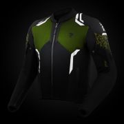 Kurtka Rebelhorn Jax Black/Fluo Yellow
