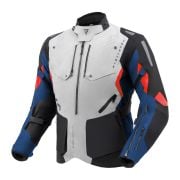 Kurtka Rebelhorn Hiker IV Light Grey Blue Red