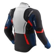 Kurtka Rebelhorn Hiker IV Light Grey Blue Red