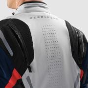 Kurtka Rebelhorn Hiker IV Light Grey Blue Red