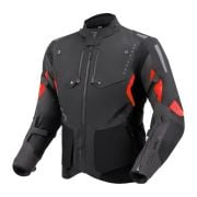 Kurtka Rebelhorn Hiker IV Black Dark Grey Red