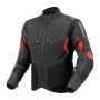 Kurtka Rebelhorn Hiker IV Black Dark Grey Red