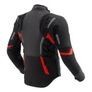 Kurtka Rebelhorn Hiker IV Black Dark Grey Red