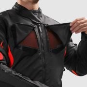 Kurtka Rebelhorn Hiker IV Black Dark Grey Red