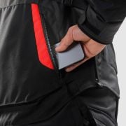Kurtka Rebelhorn Hiker IV Black Dark Grey Red
