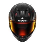 Kask Shark D-Skwal 3 Czarny/czerwony/szary