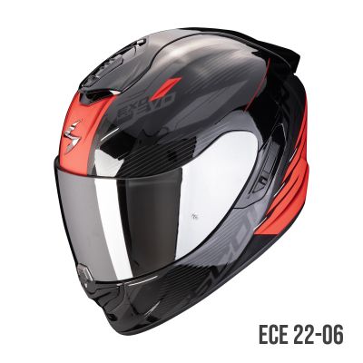 Kask Scorpion Helmets Exo-1400 Evo II Air Luma Black-Red M