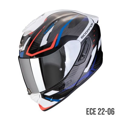 Kask Scorpion Helmets Exo-1400 Evo II Air Accord Black-Blue-White M