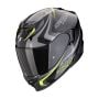 Scorpion Exo-520 Evo Air TERRA Black-Silver-Neon Yellow