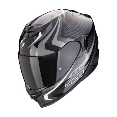 Kask Scorpion Helmets Exo-520 Evo Air TERRA Black-Silver-White S