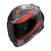 Kask Scorpion Helmets Exo-491 ABILIS Matt Black-Silver-Red