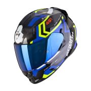 Kask Scorpion Helmets EXO-491 Black-Blue-Neon yellow
