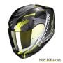 Kask Scorpion Helmets EXO-391 Black-Silver-Neon yellow