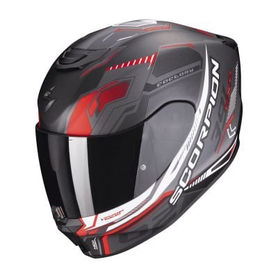 Kask Scorpion Helmets EXO-391 Matt Black-Silver-Red M