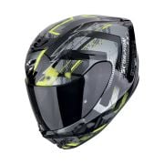 Kask Scorpion Helmets Exo-391 CLUTTER Black-Neon Yellow