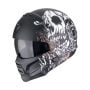 Scorpion Exo-Combat II GENESIS Matt Black-White-Gold