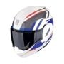 Scorpion Exo-tech evo FURIO White-Red-Blue