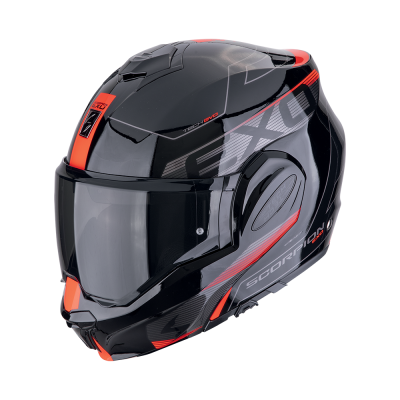 Scorpion Exo-tech evo TRAVELLER Black-Red XL