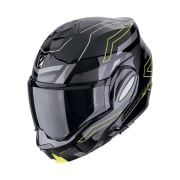 Scorpion Exo-tech evo CONQUER Black-Neon Yellow