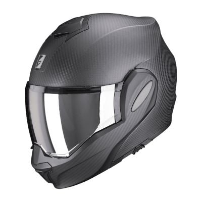 Scorpion Exo-Tech Evo Carbon Solid Matt black L