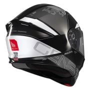 Kask MT Genesis SV czarny/biały/szary połysk