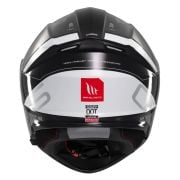 Kask MT Genesis SV czarny/biały/szary połysk