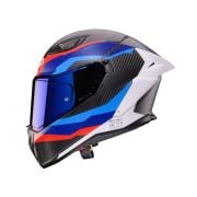 Kask Caberg Drift Evo II CARBON MSPORT CZARNY/NIEBIESKI/CZERWONY MAT