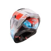 Kask Caberg Drift Evo II PRISM SZARY/CZERWONY/NIEBIESKI MAT