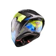 Kask Caberg Drift Evo II PRISM CZARNY/ŻÓŁTY/NIEBIESKI MAT