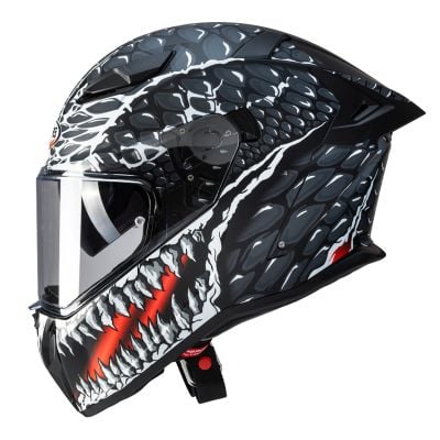 Kask Caberg Drift Evo II CROK KOLOR CZARNY/BIAŁY/CZERWONY S