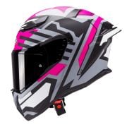 Kask Caberg Drift Evo II HORIZON SZARY MAT/CZARNY/FUKSJA