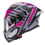 Kask Caberg Drift Evo II HORIZON SZARY MAT/CZARNY/FUKSJA
