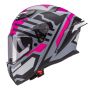 Kask Caberg Drift Evo II HORIZON SZARY MAT/CZARNY/FUKSJA