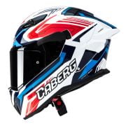 Kask Caberg Drift Evo II Jarama Biały/Czerwony/Niebieski