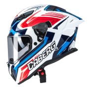 Kask Caberg Drift Evo II Jarama Biały/Czerwony/Niebieski