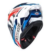 Kask Caberg Drift Evo II Jarama Biały/Czerwony/Niebieski