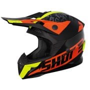 Kask dziecięcy Shot Pulse Neon Yellow Orange