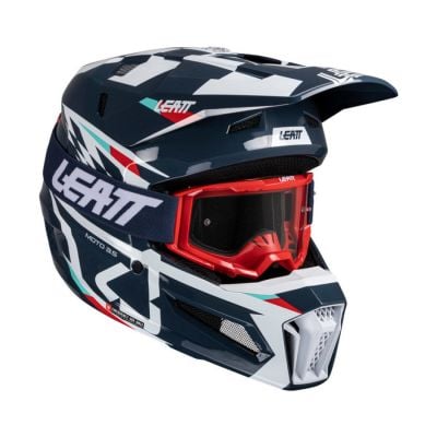 Kask Leatt Moto 3.5 + Gogle Leatt 3.5