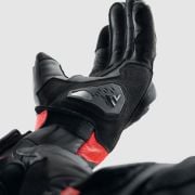 Rękawice Rebelhorn Viper Black/Grey/Fluo Red