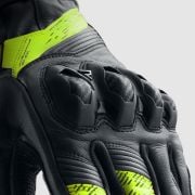 Rękawice Rebelhorn Viper Black/Grey/Fluo Yellow