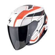 Kask Scorpion EXO-Z1 VUE Matt White-Red-Black