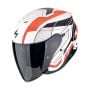Kask Scorpion EXO-Z1 VUE Matt White-Red-Black