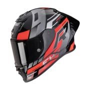 Kask Scorpion Exo-R1 Evo II Air ADRENALINE Black-Red-Silver
