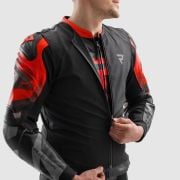 Kurtka Rebelhorn Inferno Black/Fluo Red