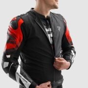 Kurtka Rebelhorn Inferno Black/Blue/White/Red