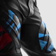 Spodnie Rebelhorn Inferno Black/Blue/White/Red