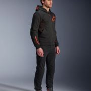 Bluza Motocyklowa Alpinestars Chrome Air Sport Black Red Fluo