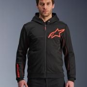 Bluza Motocyklowa Alpinestars Chrome Air Sport Black Red Fluo